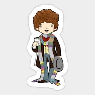 4th Doctor Sticker